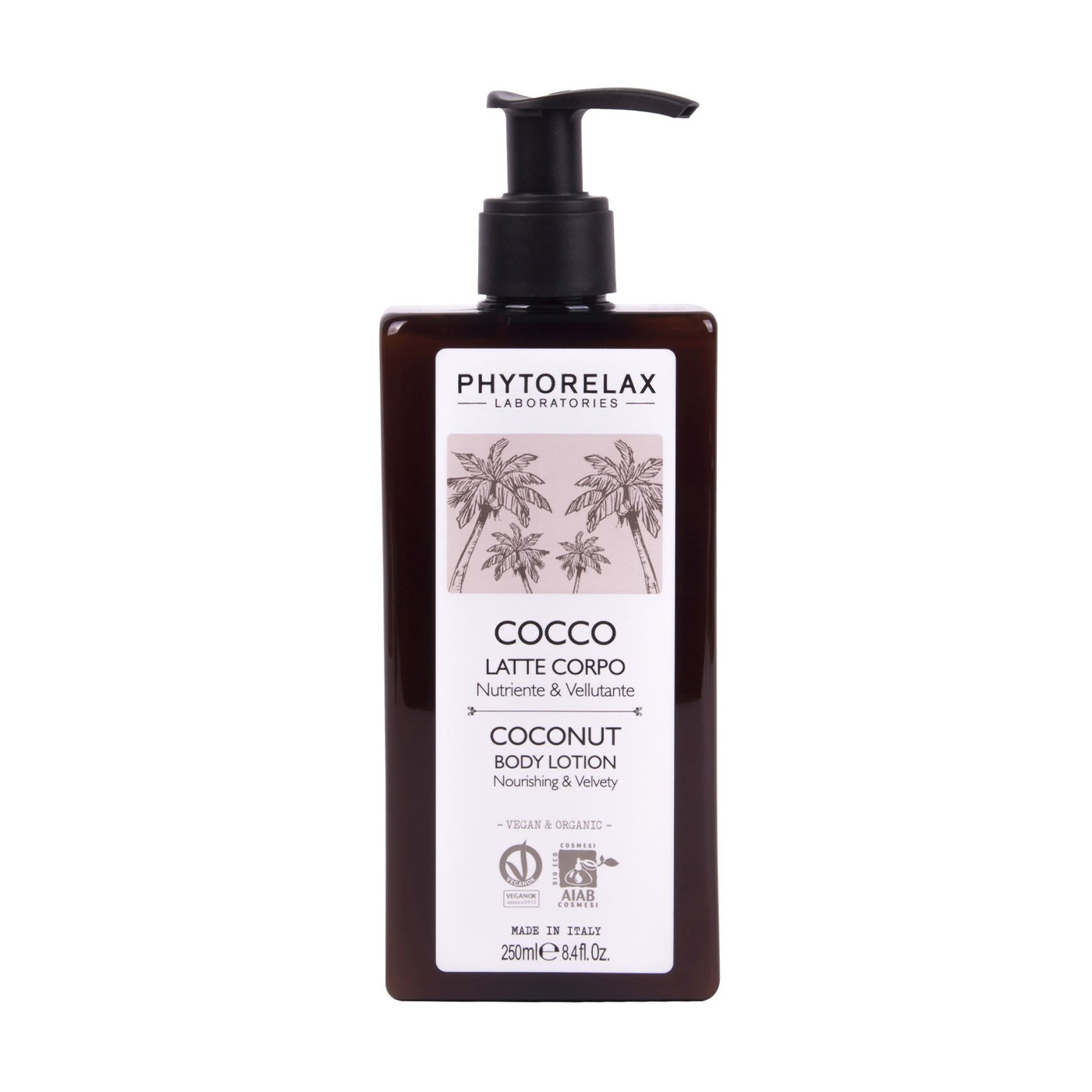 Лосьйон для тіла Phytorelax Laboratories Coconut Body Lotion Живлення та пом'якшення, 250 мл